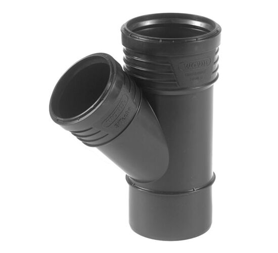 Ramificatie scurgere fonoabsorbanta 45°  50x 50 Wavin SiTech