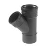 Ramificatie scurgere fonoabsorbanta 45°  50x 50 Wavin SiTech
