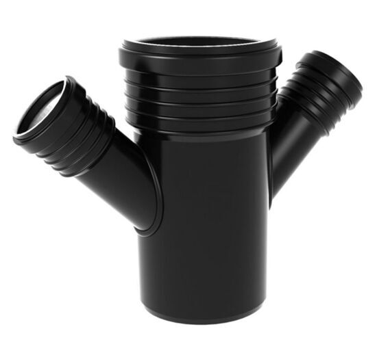 Cruce scurgere fonoabsorbanta 45°  50x 50 Wavin SiTech