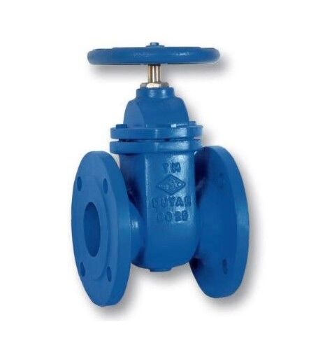 Robinet sertar cauciucat corp plat PN10/16 DN 80 TECOFI