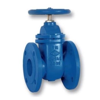 Robinet sertar cauciucat corp plat PN10/16 DN 40 TECOFI