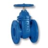 Robinet sertar cauciucat corp plat PN10/16 DN 80 TECOFI