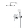 Set baterii GROHE Eurosmart Tempesta 250 (igropata 2cai+palarie+dus lateral) 25288000
