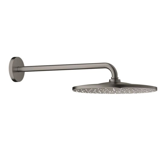 Palarie dus cu brat GROHE Rainshower 310 Mono Round Brushed Hard Graphite 26558AL0
