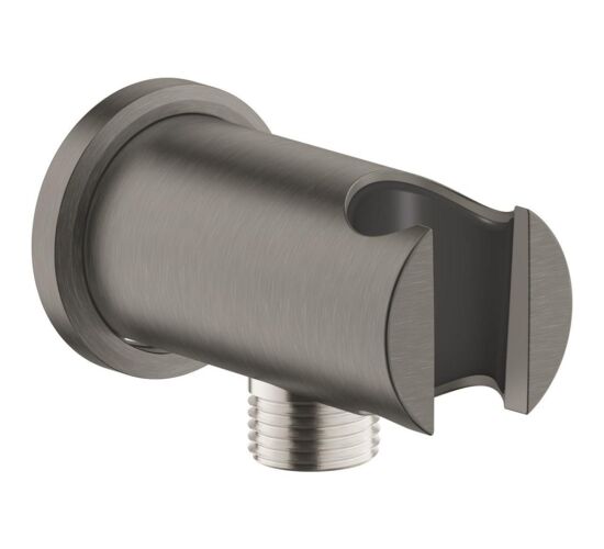 Suport para dus cu racord 1/2 GROHE Rainshower Brushed Hard Graphite 26658AL0