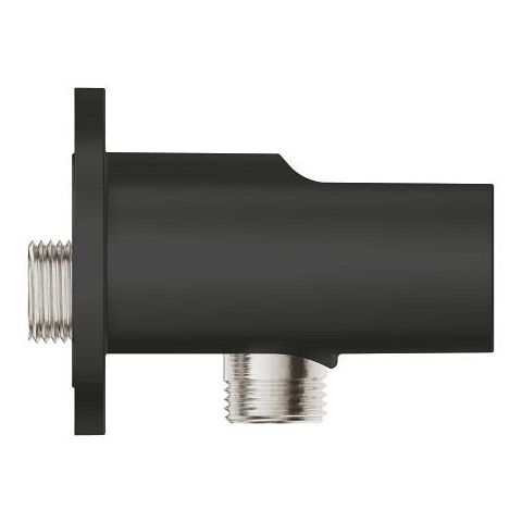 Suport para dus cu racord 1/2 GROHE Tempesta Matte Black 286282431