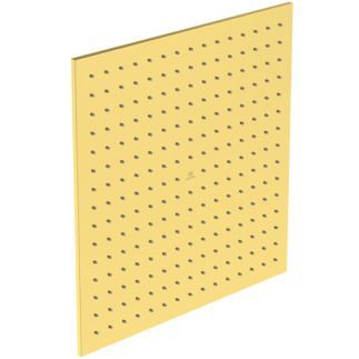 Palarie dus Ideal Standard Atelier Idealrain Cube 400x400 Easy Clean Brushed Gold A5806A2