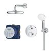 Set baterii GROHE Grohtherm Tempesta 210 (igropata 2cai+palarie+dus lateral) 34727000