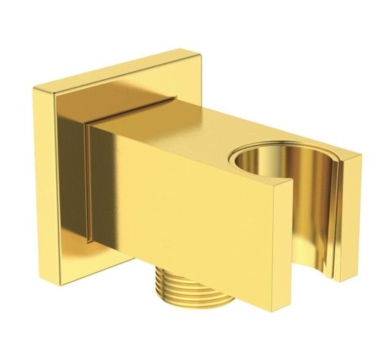 Suport para dus cu racord 1/2 Ideal Standard Idealrain Brushed Gold BC771A2