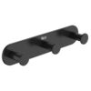 Cuier triplu Roca Hotels Round Negru Mat A817572C40