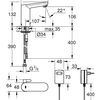 Baterie GROHE Baucosmo OHM lavoar infrarosu 230V 36325001