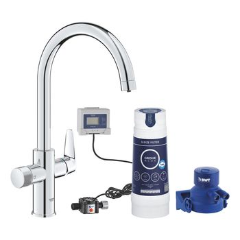 Baterie GROHE Blue Pure Baucurve chiuveta plus cu filtru de apa 30555000