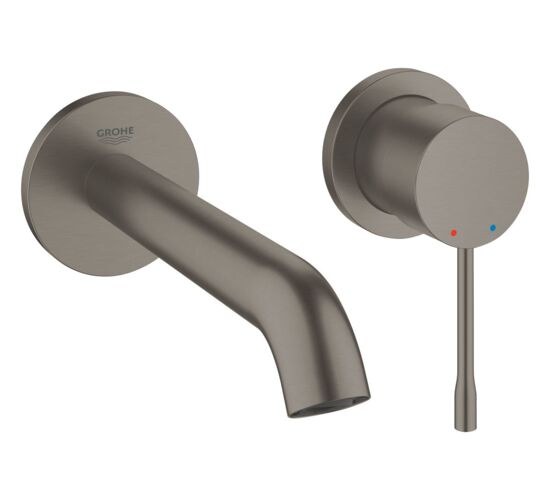 Baterie GROHE Essence lavoar de perete Brushed Hard Graphite 19408AL1