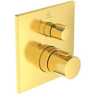 Baterie Ideal Standard Atelier ingropata Ceratherm C100 1 cai Brushed Gold A6956A2