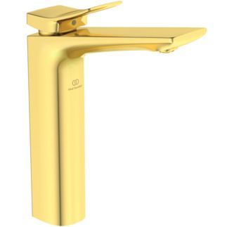 Baterie Ideal Standard Atelier Conca lavoar inalta Brushed Gold BC757A2