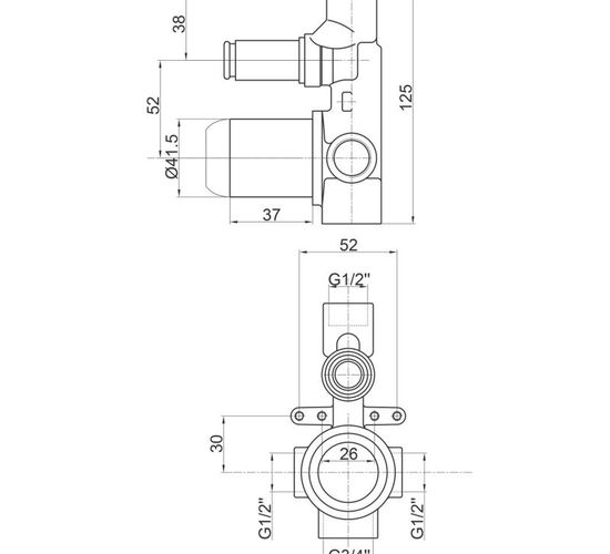 Corp ingropat HERZ baterie dus 2 cai UH00368