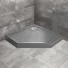 Cadita dus acryl Radaway Doros PT Pentagonala 900x900x115 Anthracite (SDRPTP9090-05-64S)