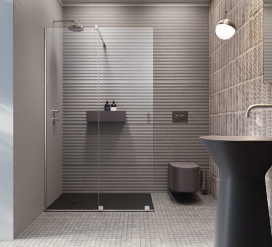 Walk-In Radaway Furo 738 Chrom (10106738-01-01R)