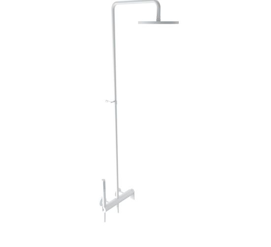 Coloana Dus+baterie Dus Bugnatese Simple 6642C White