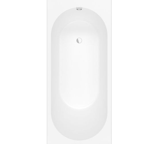 Cada baie Quaryl Villeroy &amp; Boch Oberon 1800x800 scurgere mijloc (UBQ1800BR2DV-01)