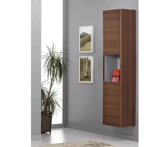 Dulap penal ORKA Duden 168x40x30 Odeon Red Walnut