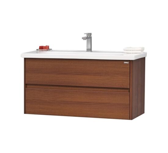 Mobilier baie ORKA Duden 100 Odeon Red Walnut