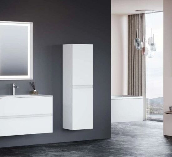 Mobilier baie ORKA Nest 91 White Matt