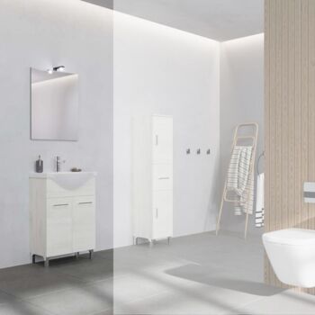 Mobilier baie Savini Due Rubino 650+Oglinda (678+620) 4103+214/EL