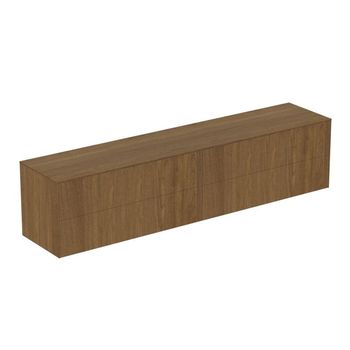 Mobilier pentru lavoar pe blat Ideal Standard Atelier Conca 240cm Nuc T4338Y5