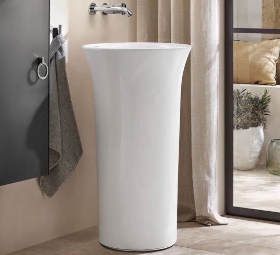 Lavoar totem freestanding Duravit White Tulip 2703500070