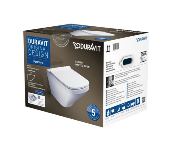 Vas WC suspendat Duravit Dura Style+capac 45510900A1