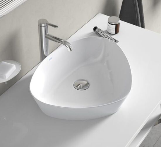 Lavoar pe blat Duravit Cape Code trioval 500mm 2339500000