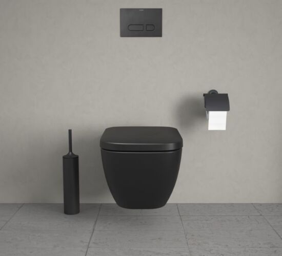 Vas WC suspendat Duravit Happy D.2 Anthracite 2222098900