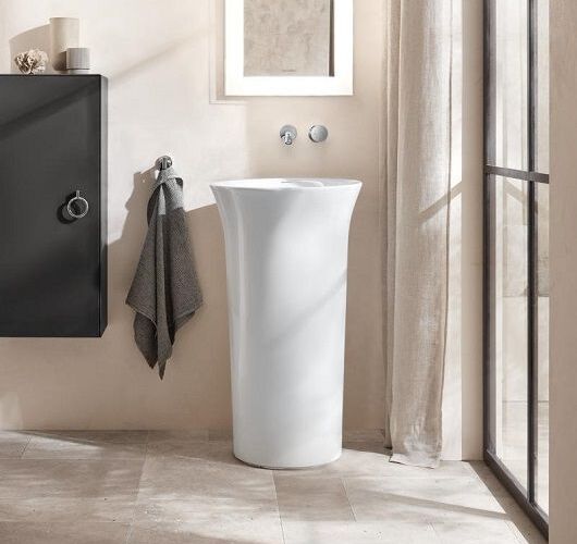 Lavoar totem freestanding Duravit White Tulip 2703500070