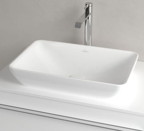 Lavoar pe blat Villeroy &amp; Boch Venticello 555x360x110 41135501