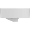 Lavoar pe blat Ideal Standard Strada II Oval 510x410 cu preaplin T360401