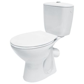 Set WC Cersanit President P010 cu rezervor si capac K08-028