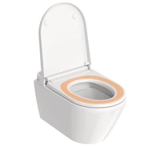 Vas WC suspendat Duravit SensoWash D-Neo Compact 654000012004300