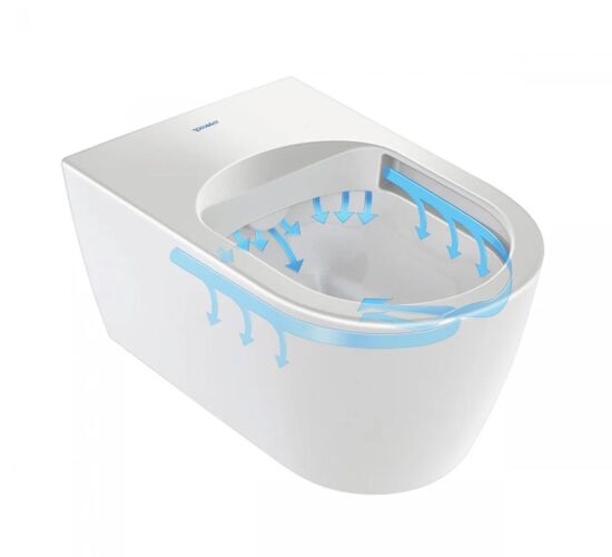 Vas WC suspendat Duravit SensoWash D-Neo Compact 654000012004300