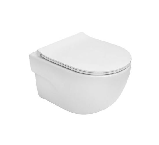 Vas WC suspendat ROCA Meridian Rimless Compact+capac A34H242000