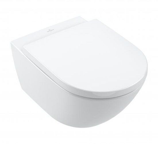 Vas WC suspendat Villeroy&amp;Boch Subway 3.0 cu capac softclose (4670TS01)