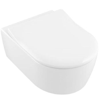 Vas WC suspendat Villeroy&amp;Boch Avento cu capac Slimseat (5656RS01)