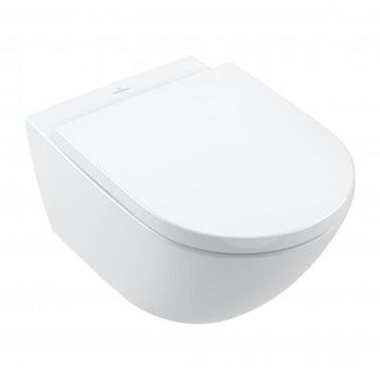 Vas WC suspendat Villeroy&amp;Boch Subway 3.0 cu capac softclose (4670TS01)