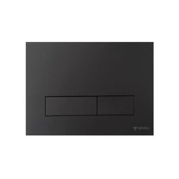 Clapeta actionare Schell WC Konkav Black Mat (031431199)