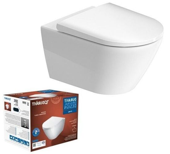 Vas WC suspendat Duravit SensoWash D-Neo Compact 654000012004300