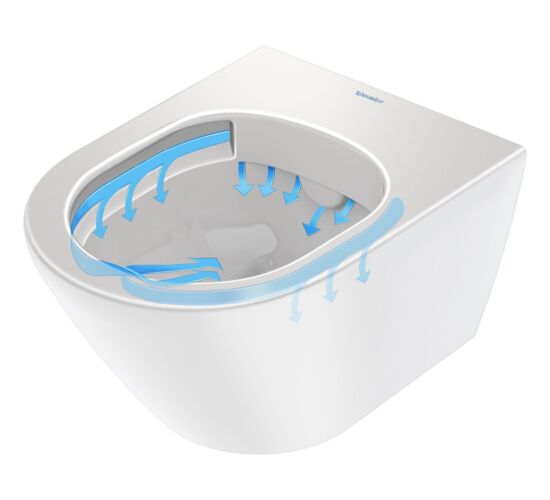 Vas WC suspendat Duravit SensoWash D-Neo Compact 654000012004300