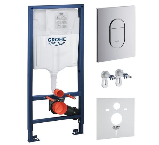 Rama WC GROHE Rapid SL+clapeta Arena Cosmo Crom38929000