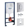 Rama WC GROHE Rapid SL+clapeta Arena Cosmo Crom38929000