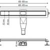 Rigola dus Wirquin Flat Linear 400mm 30950218