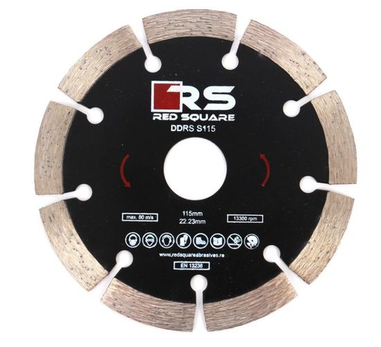 Disc diamant segmentat Red Square 115mm